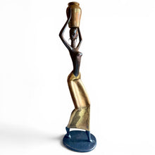 Afbeelding in Gallery-weergave laden, Grote mid-century modern sculptuur in messing en koper in de stijl van Karl Hagenauer, Oostenrijk, jaren 50/60