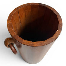 Afbeelding in Gallery-weergave laden, Vintage teakhouten paraplubak, Frankrijk 1950/1960