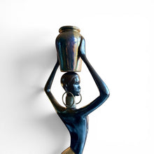 Afbeelding in Gallery-weergave laden, Grote mid-century modern sculptuur in messing en koper in de stijl van Karl Hagenauer, Oostenrijk, jaren 50/60