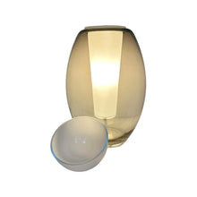 Afbeelding in Gallery-weergave laden, Vintage glazen tafellamp. Italië, 1960s