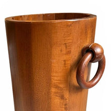 Afbeelding in Gallery-weergave laden, Vintage teakhouten paraplubak, Frankrijk 1950/1960