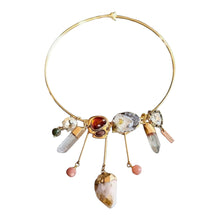 Load image into Gallery viewer, Mippies – Handgemaakte spangketting met agaat en halfedelstenen, hand-made in Nederland