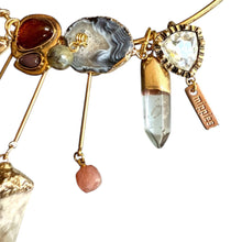 Load image into Gallery viewer, Mippies – Handgemaakte spangketting met agaat en halfedelstenen, hand-made in Nederland