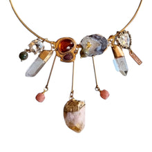 Load image into Gallery viewer, Mippies – Handgemaakte spangketting met agaat en halfedelstenen, hand-made in Nederland