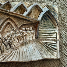 Load image into Gallery viewer, Brutalist XXL keramiek wand object, Nederland 1960s