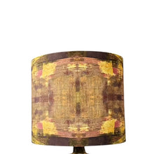 Afbeelding in Gallery-weergave laden, Vintage keramieke lamp met exclusieve handgemaakte lampenkap – Frankrijk, 1970s