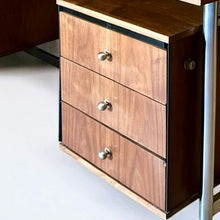 Afbeelding in Gallery-weergave laden, Vintage XXL Jules Wabbes Bureau – Le Mobilier Universel, België 1960s