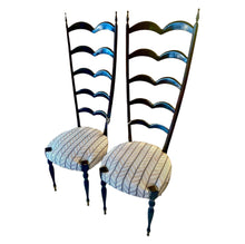 Afbeelding in Gallery-weergave laden, Set Paolo Buffa Ladderstoelen opnieuw bekleed, Italië 1950s