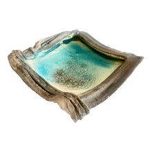 Afbeelding in Gallery-weergave laden, Vintage keramieken schaal met betonnen rand, 1970s