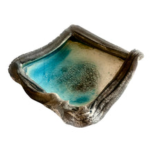 Afbeelding in Gallery-weergave laden, Vintage keramieken schaal met betonnen rand, 1970s