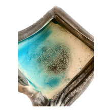 Afbeelding in Gallery-weergave laden, Vintage keramieken schaal met betonnen rand, 1970s