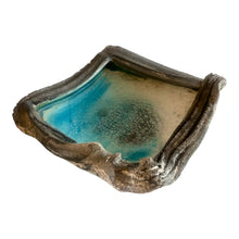 Afbeelding in Gallery-weergave laden, Vintage keramieken schaal met betonnen rand, 1970s