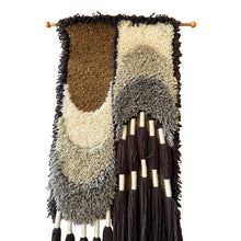 Afbeelding in Gallery-weergave laden, Vintage handgeweven wollen wandkleed, 1970s