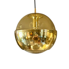 Afbeelding in Gallery-weergave laden, Vintage Globe hanglamp van Peill & Putzler, Duitsland 1970s