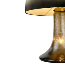Afbeelding in Gallery-weergave laden, Vintage Peill & Putzler Tafellamp met zijde kap, Duitsland 1980s
