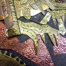 Afbeelding in Gallery-weergave laden, Brutalist Leguaan Wand Sculpture, 1960s-Mippies Vintage & Design