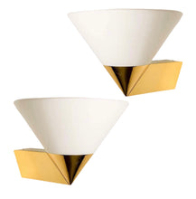 Load image into Gallery viewer, Glashütte Limburg wandlampen, 1970’s