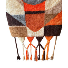 Afbeelding in Gallery-weergave laden, Vintage Abstract Wollen Wandkleed, 1960’s
