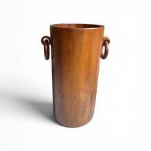 Afbeelding in Gallery-weergave laden, Vintage teakhouten paraplubak, Frankrijk 1950/1960
