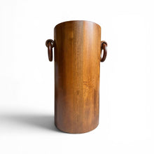 Afbeelding in Gallery-weergave laden, Vintage teakhouten paraplubak, Frankrijk 1950/1960
