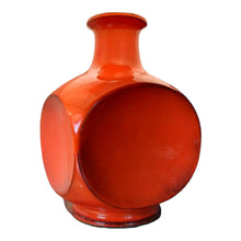 Load image into Gallery viewer, Set vintage oranje keramieken tafellampen, 1970s
