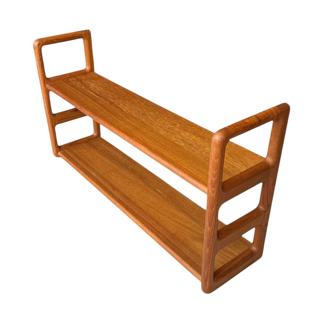Dyrlund Wandplank van Teakhout, Denemarken 1960s