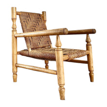 Afbeelding in Gallery-weergave laden, Set van 2 vintage lounge stoelen en 2 krukjes van design duo Adrien Audoux en Frida Minet, Frankrijk 1960s
