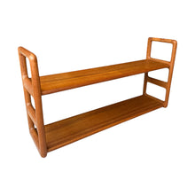 Afbeelding in Gallery-weergave laden, Dyrlund Wandplank van Teakhout, Denemarken 1960s
