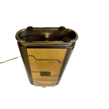 Load image into Gallery viewer, Vintage set Bronzen Regina Tafellampen, Italië 1970s
