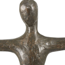 Afbeelding in Gallery-weergave laden, Bronzen Porta Romana Tafellamp – Sculpturale Elegant, Italie 1970s
