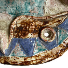 Afbeelding in Gallery-weergave laden, Vintage keramische tafellamp met metalen voet, Europa 1970s

