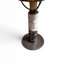 Afbeelding in Gallery-weergave laden, Vintage keramische tafellamp met metalen voet, Europa 1970s
