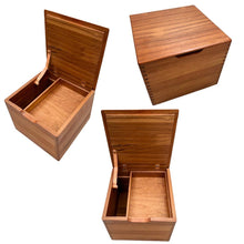 Afbeelding in Gallery-weergave laden, Vintage teakhouten opberg box/ trolly/ bar van Salin Mobler, Denemarken 1960s
