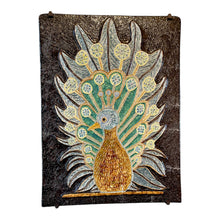 Load image into Gallery viewer, Vintage keramieken XL plaquette/ wanddecoratie , 1960s
