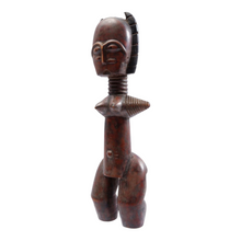 Load image into Gallery viewer, Houten ceremonieel beeld van een vrouw, Fante Doll, Afrika ca. 1950, Ghana
